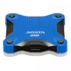 External SSD ADATA SD620 512 GB, USB 3.2 Gen 2 Micro-USB B, blue, silicone housing, shock resistant