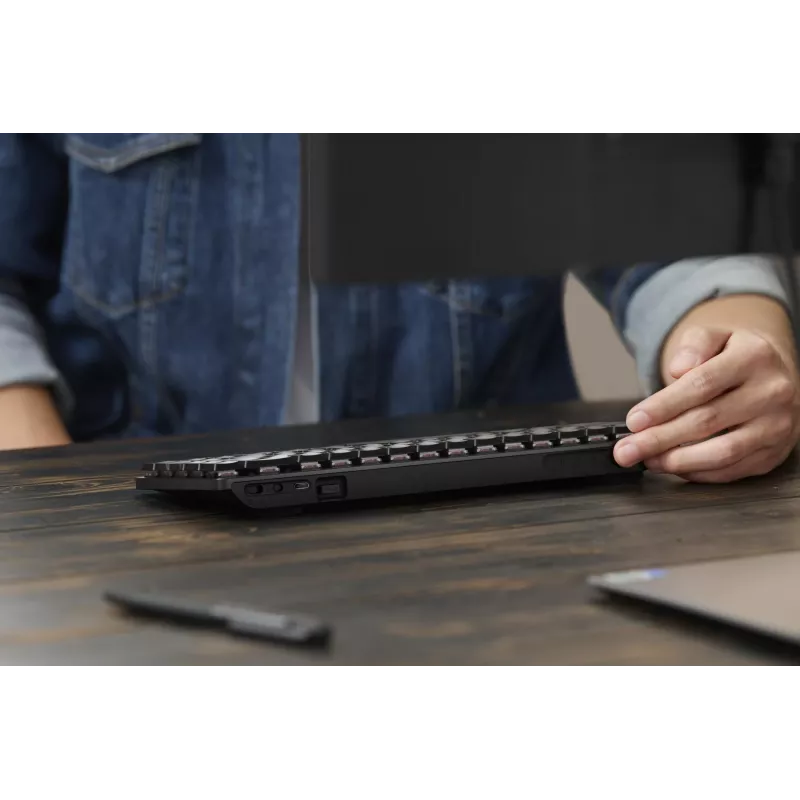 Keyboard ASUS ProArt KD300 65% mechanical RGB, USB + RF Wireless + Bluetooth, Black
