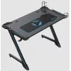 Onex | RGB Gaming Desk w/Cup holder, headset hook, Gamepad holder, 114cm(w) | GD1200Z | Black