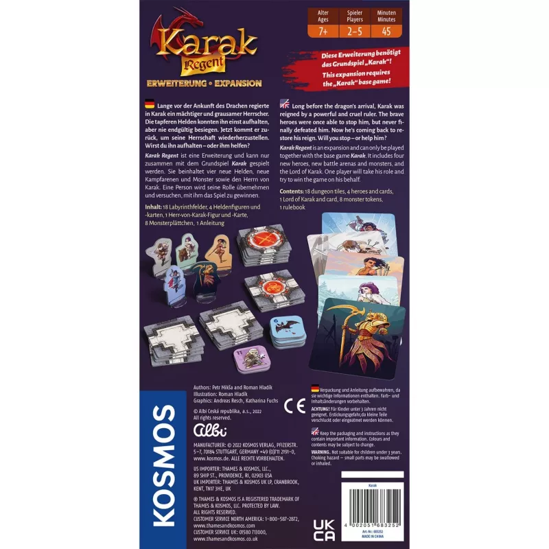 Karak Regent, Board Game Expansion
