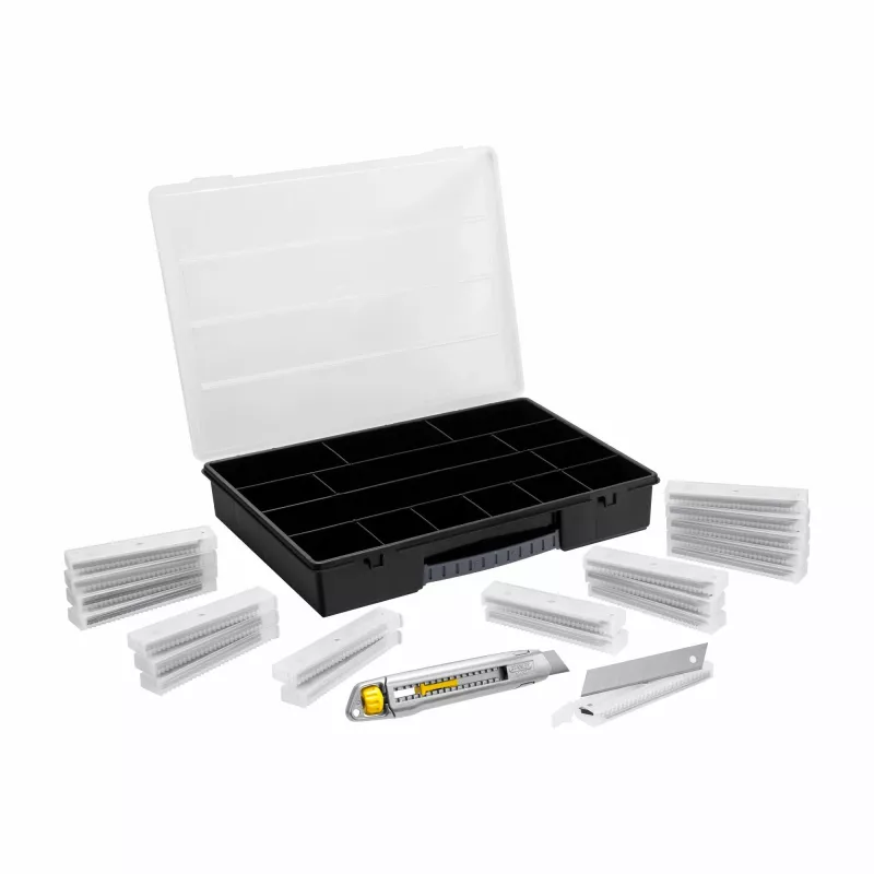 Utility knife blade Stanley STHT10019-9 200 pcs 18 mm Steel