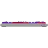 LORGAR KBP7075W, Wireless 75% Mechanical Gaming Keyboard Pro, White, EN layout