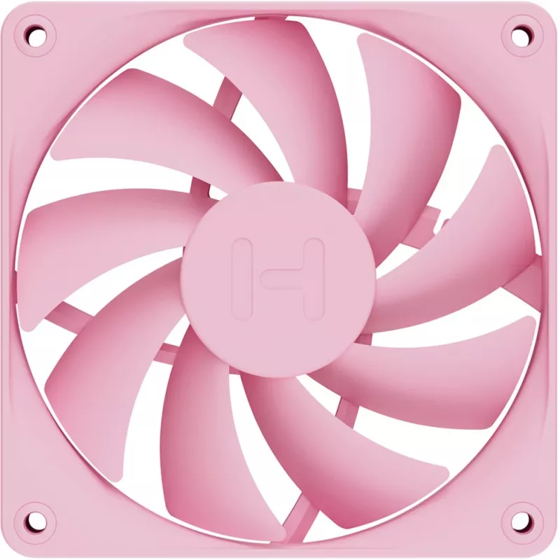 Computer cooling fan HYTE FA12-SM-4 120 mm, 1500 RPM, 72 m³/h, 1.6 mmH2O, FDB, rose, 4 pcs