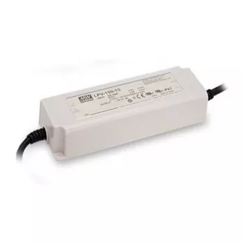 LED driver Synergy21 MEAN WELL LPV-150-24, 24V DC, 151.2W, AC 180–305V, 47–63Hz, 63×191×37.5 mm
