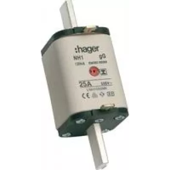 HAGER LNH1125MK fuse NH1C 125A 500V gG MKen. S-frei (LNH1125MK)