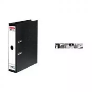 Ring binder Herlitz 10842284 A4 Black