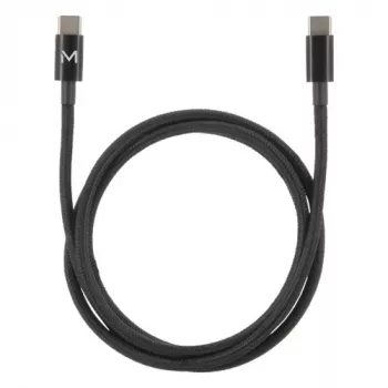 Cable - USB C / USB C - 2M 100W - Soft Bag