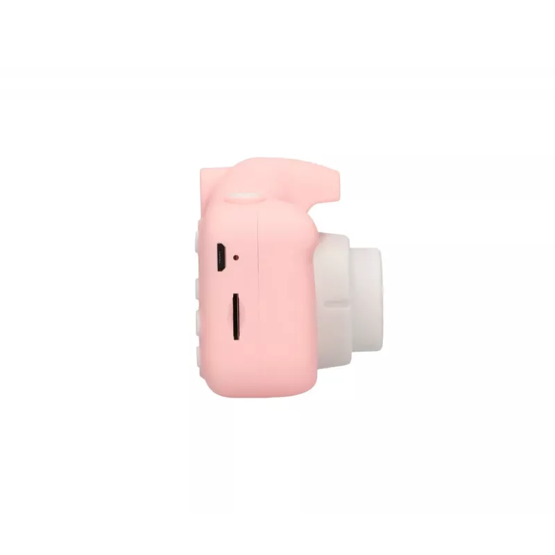 Children's digital camera Extralink H28 SINGLE PINK — pink/white, for ages 3+