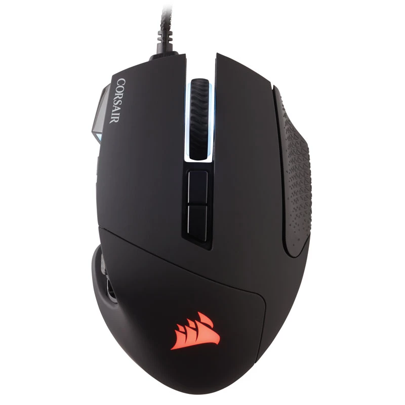 Corsair Gaming Mouse Scimitar RGB Elite Optical Wired 17 Keys 18000 dpi black