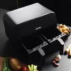 Air Fryer Petra PT4750BLKVDEEU7, Dual‑chamber, 3.7 L capacity, Black