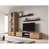 Cama set of two shelves 125cm SOHO lefkas oak/black