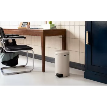 Brabantia NewIcon - 12 l - Round - Beige - Terrace - Belgium - 25,1 cm (149924)