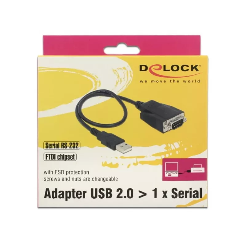Laptop Dock DeLOCK 62958 USB Type-A Black