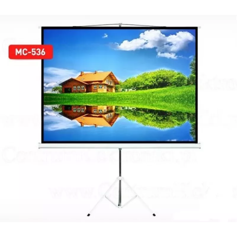 tripod projection screen Maclean MC-680 112 1:1 200x200