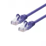Networking Cable LOGON TCU55U020P RJ-45 Cat5e 2 m Purple