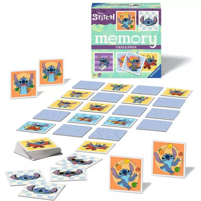 Challenge memory Disney Stitch, Memory Game