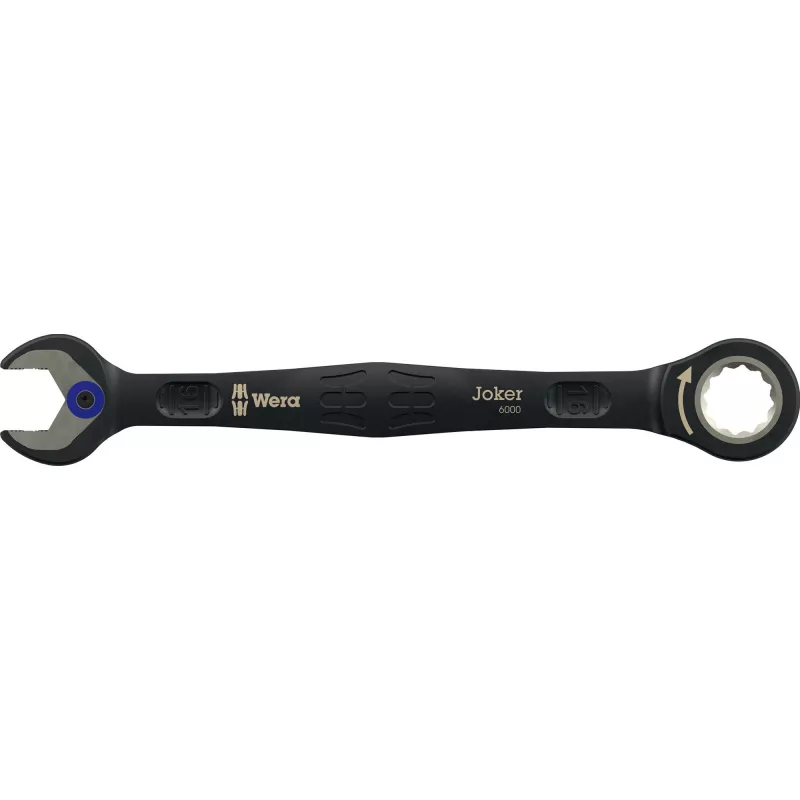 Wera 6000 Joker Black Edition Ratcheting Combination Wrench Set, 11 pcs