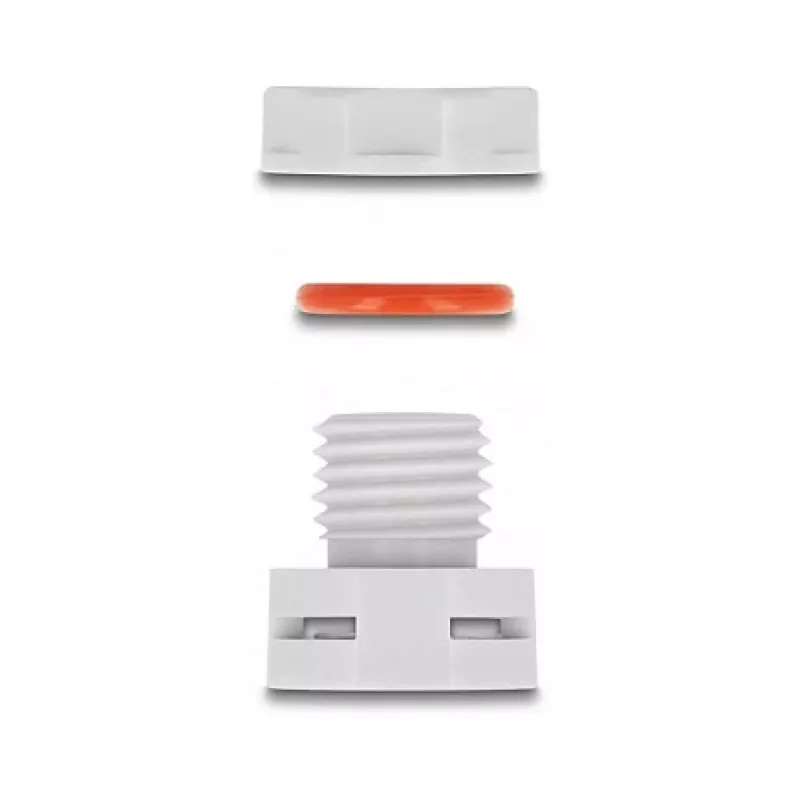 DeLOCK Ventilation Plug M12 grey 2 pcs Polyamide 8 mm