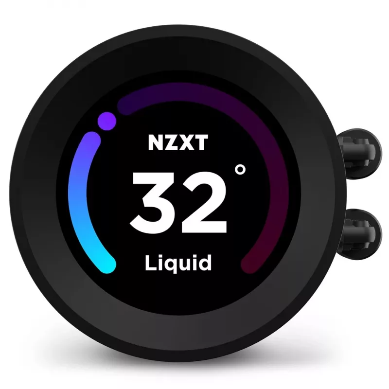 All-in-one liquid cooler NZXT Kraken Elite 240 12 cm Black
