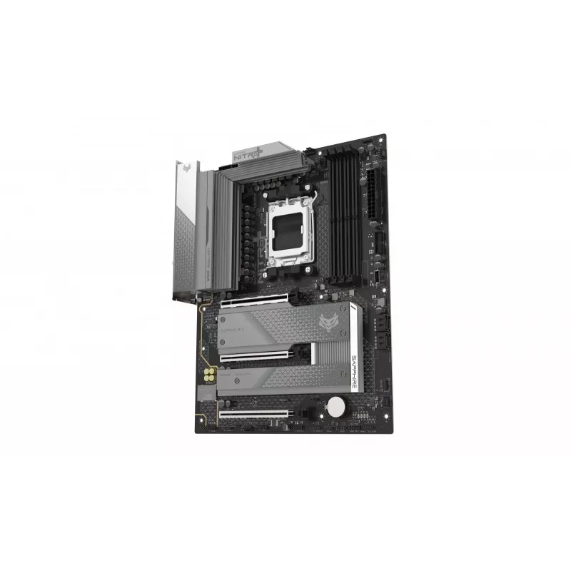Motherboard Sapphire NITRO+ B850A WIFI 7 AMD B850 Socket AM5 micro ATX, DDR5, 4 DIMM, 256GB, Wi‑Fi 7, 2.5GbE