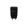 NATEC wired mobile device charger NUC-2141, 30W, USB-C PD 3.0 + USB-A QC 3.0, 110–240V, black