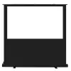 Maclean MC-212 Portable Projection Screen, Compact, Floor, 80, 16:10