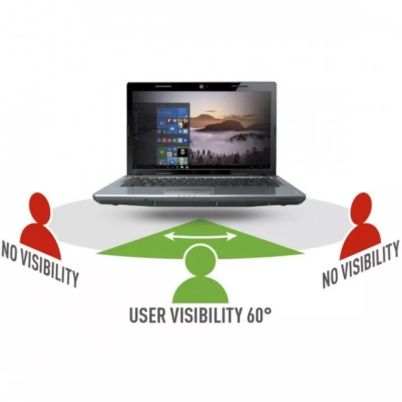 Mobilis 016403 display privacy filter 35.6 cm (14) Laptop Frameless display privacy filter