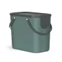 Rotho Albula 25 L Waste Sorting Container, Dark Green