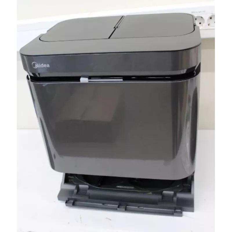 SALE OUT. Midea V15 Robot Vacuum Cleaner | SALE OUT. Midea Robot Vacuum Cleaner | V15 | Wet&Dry | 5200 mAh | Dust capacity 3 L | 16200 Pa | Black | USED, DIRTY, SCRATCHED