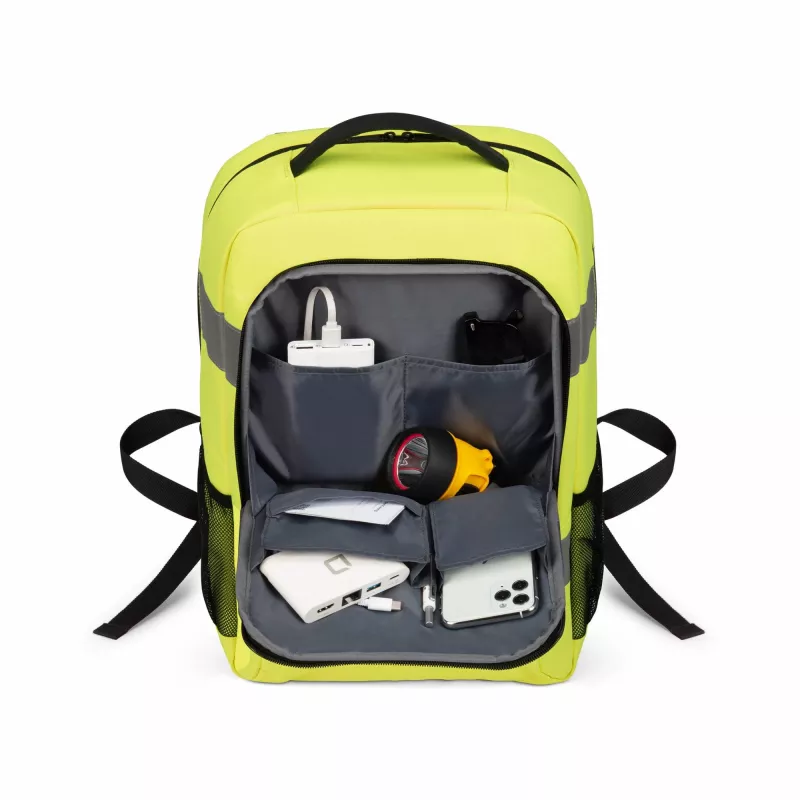 Backpack DICOTA P20471-17 Rucksack Black Grey Yellow