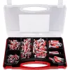 Meister-Box XL living area (Light Grey/Red, 280-piece)