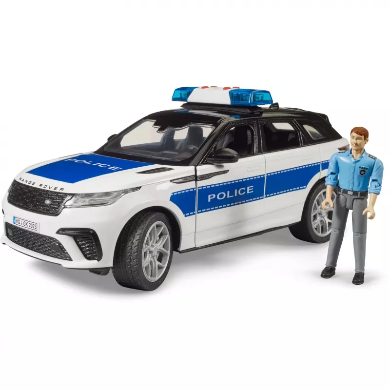 Vehicle Range Rover Velar Police with figurine