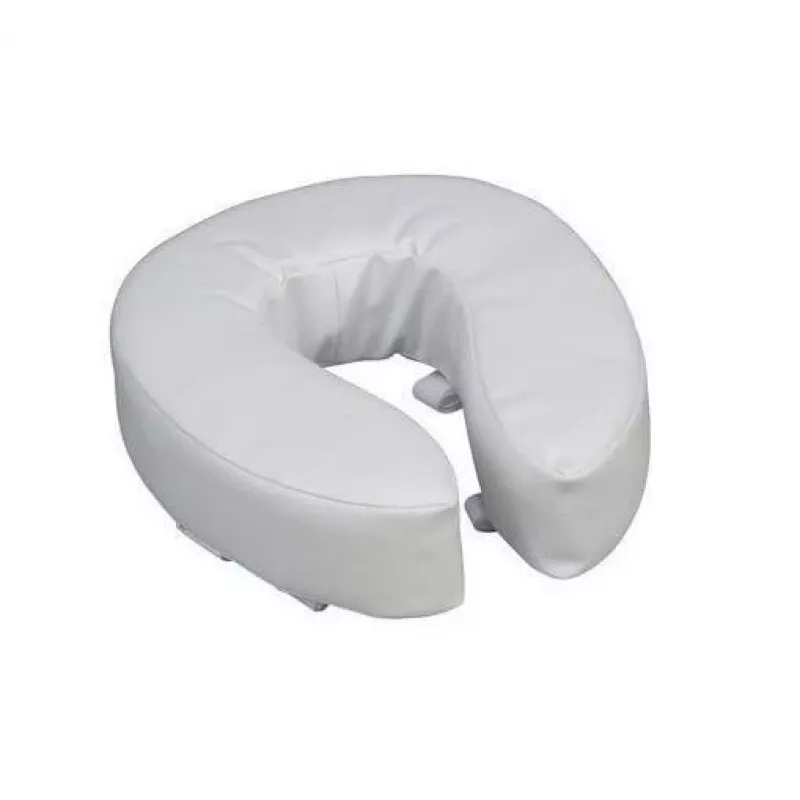 Soft raised toilet seat, 10 cm