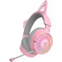 Razer Kraken Kitty V3 Pro - Quartz Headset Wired & Wireless headband Gaming USB Type-A Bluetooth Rose