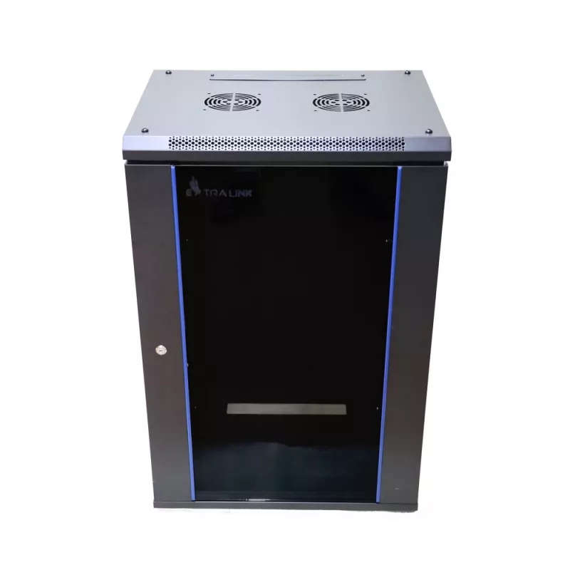 Extralink EX.14343 Wall-Mounted Rack Cabinet 15U 600x600 Black