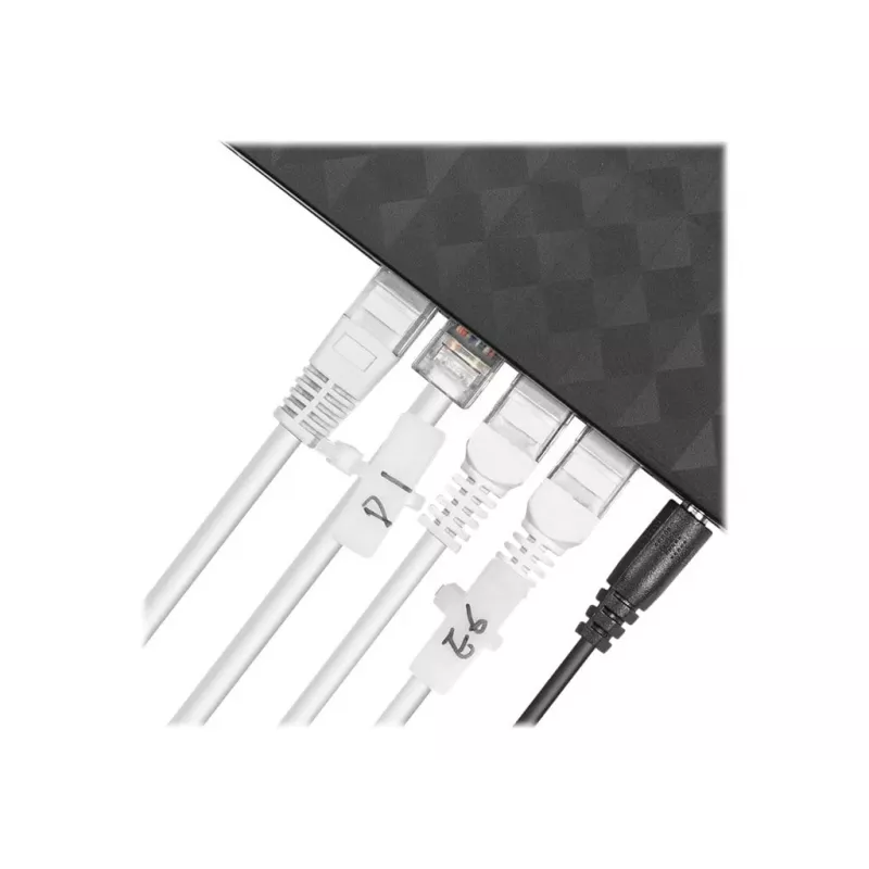 Cable ties with labelling field (transverse) - length 100 mm - width 2.5 mm