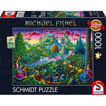 Michael Fishel: Fantastic Fairy-Tale World, Puzzle 1000 Pieces