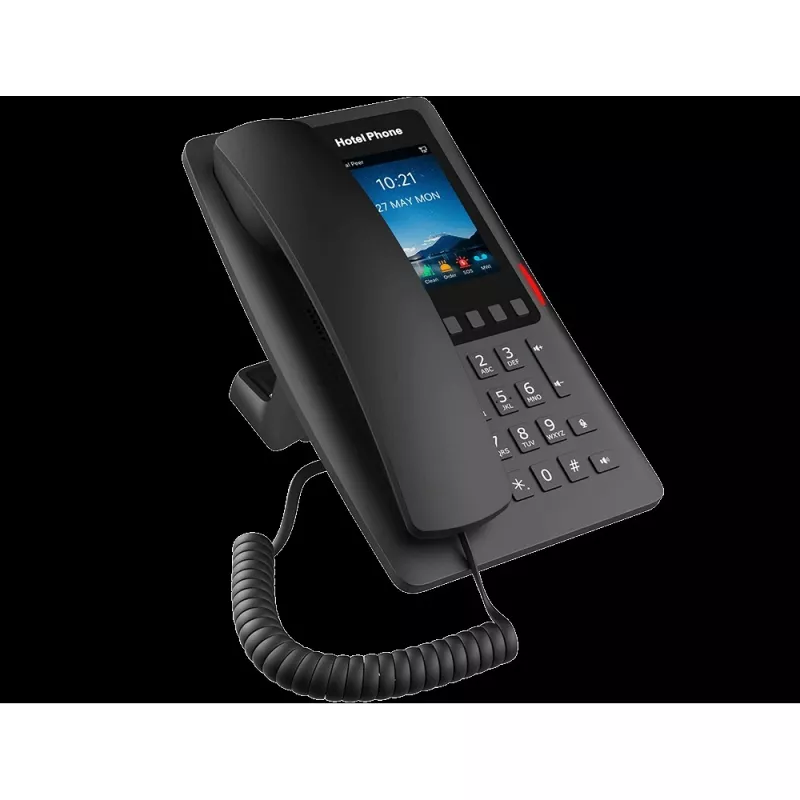 IP Phone Fanvil H6W-Black WiFi Bluetooth – Fanvil H6W-Black VoIP desk phone with Wi‑Fi and Bluetooth