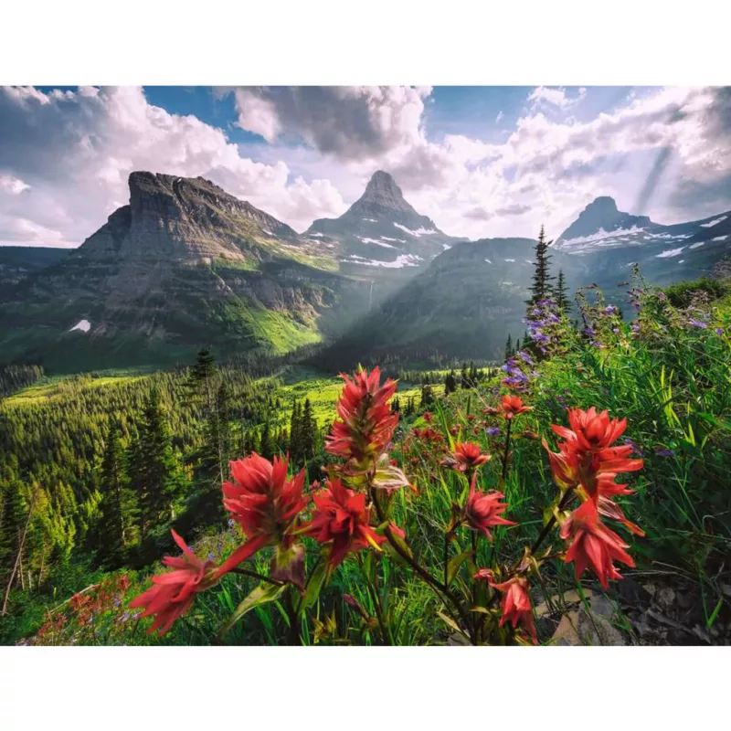 Jigsaw puzzle Ravensburger Untouched Mountains 2000 pieces – 2000-piece puzzle by Ravensburger