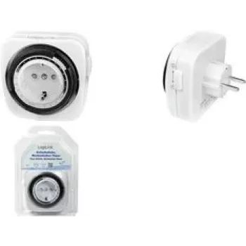 Logilink Timer Switch, mechanisch,230V AC,50Hz,16(2)A,3680W (ET0011)