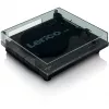Belt-drive audio turntable Lenco LS-10 Black with built-in speakers, 33/45 RPM, RCA out, headphone jack
