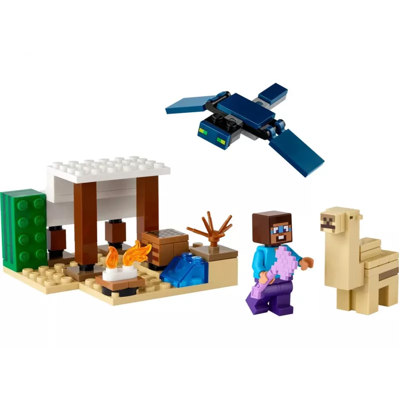 Lego Minecraft 21251 Steves Desert Expedition Toys Biome Playset