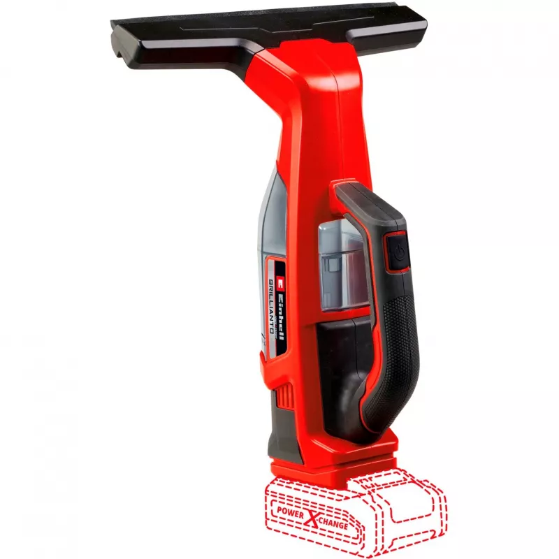Einhell BRILLIANTO electric window cleaner 0.3 L Black, Red