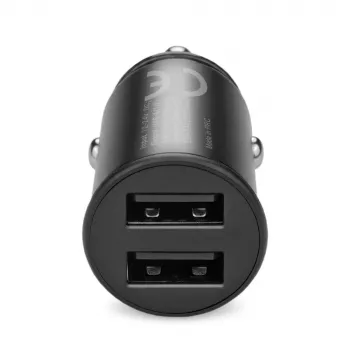 Car charger everActive CC-25 — 2x USB ports, 12W total output, 12V–24V vehicle power