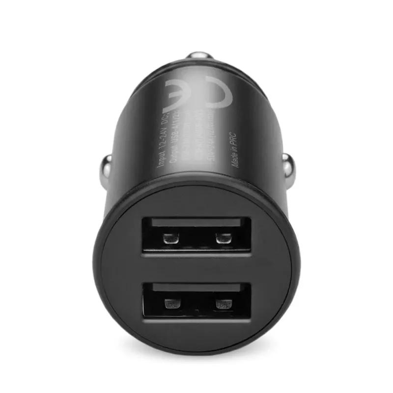 Car charger everActive CC-25 — 2x USB ports, 12W total output, 12V–24V vehicle power