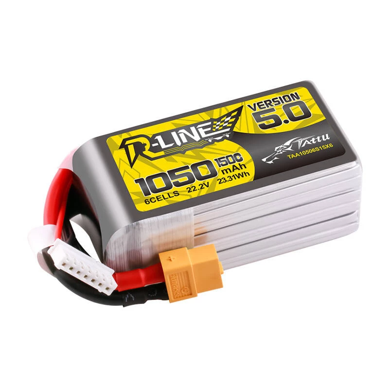 Battery Tattu R-Line 5.0 1050 mAh 22.2 V Multicolour