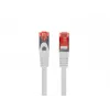 LANBERG Cat6 F/UTP (FTP) networking cable, RJ-45–RJ-45, 10 m, Grey