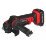 Angle grinder YATO YT-82826, 18V Li-Ion 2Ah, 125 mm disc, 10,000 RPM, M14 thread, tool-free adjustable guard