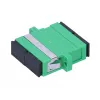 Extralink SC/APC Duplex Adapter, Single-mode, Green