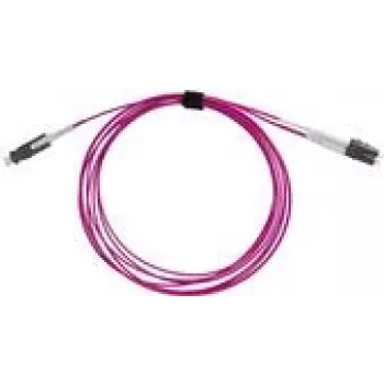 Fibre optic cable BlueOptics NM7902QD116010M-BO SN LC OM4 10 m Black Pink White